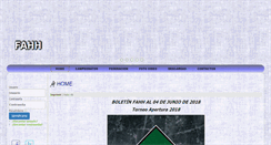 Desktop Screenshot of fahh.com.ar